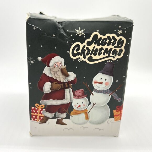 Soy Wax Christmas Candle -Cedar & Teak Scented - 3.5" Glass Jar - Decorative 8oz - Picture 7 of 14